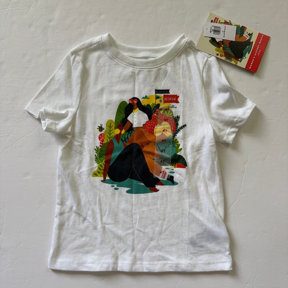 Old Navy | International Women's Day T-shirt NWT 4T